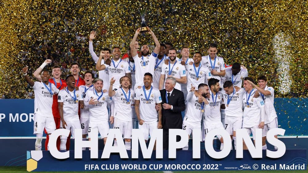Image for the "Real Madrid campeón del mundo 2022" post