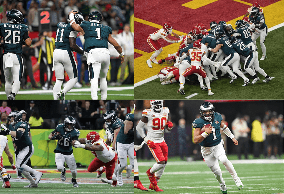 Superbowl LIX - imágenes página web Eagles
