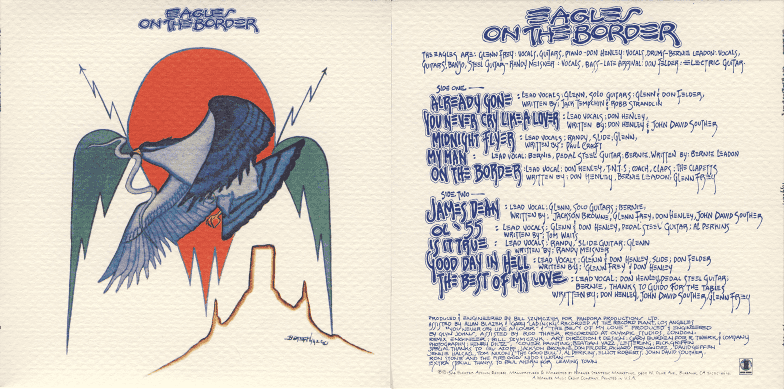 Imágenes del tercer álbum: On The Border