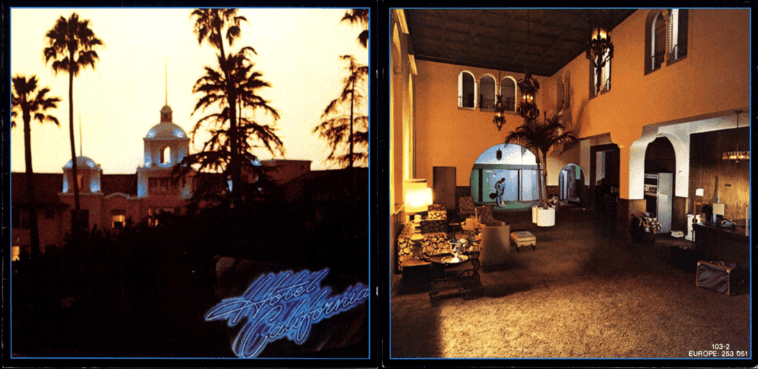 Imágenes del álbum "Hotel California"