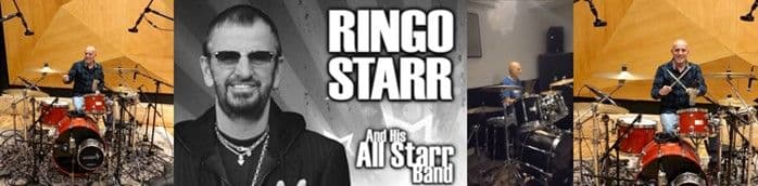 Ringo Starr (con él empezó todo) y Paco Madrid en la batería.