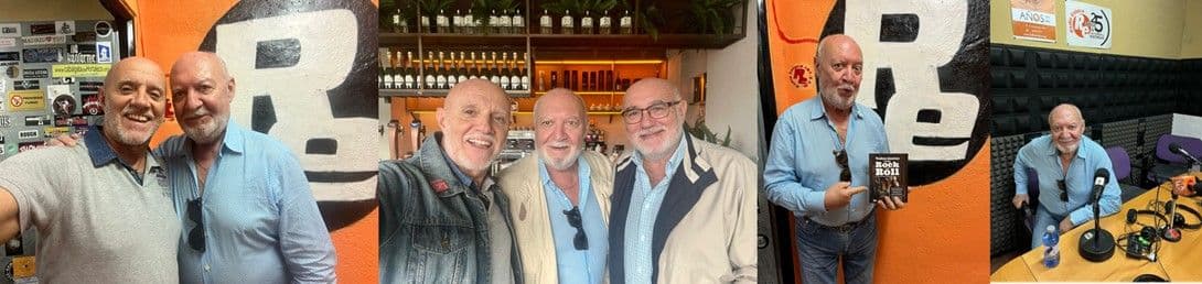 Así suena el rock uniendo teatro, música , cine y televisión - el gran actor Pepe Ruiz invitado en el programa