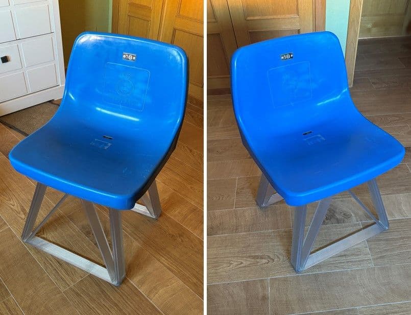 Asiento original estadio Santiago Bernabéu