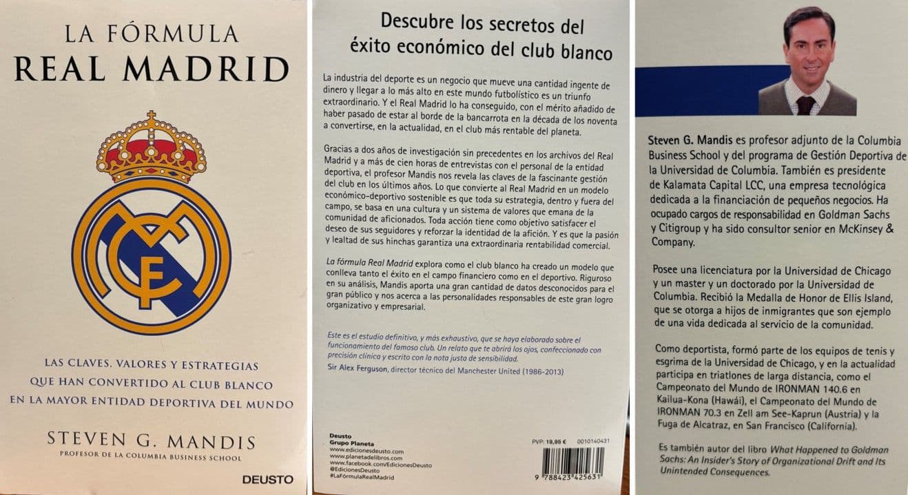 Libro "La fórmula Real Madrid" - Steven G. Mandis