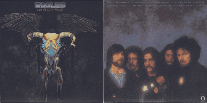 Imágenes del álbum "One of these nights"