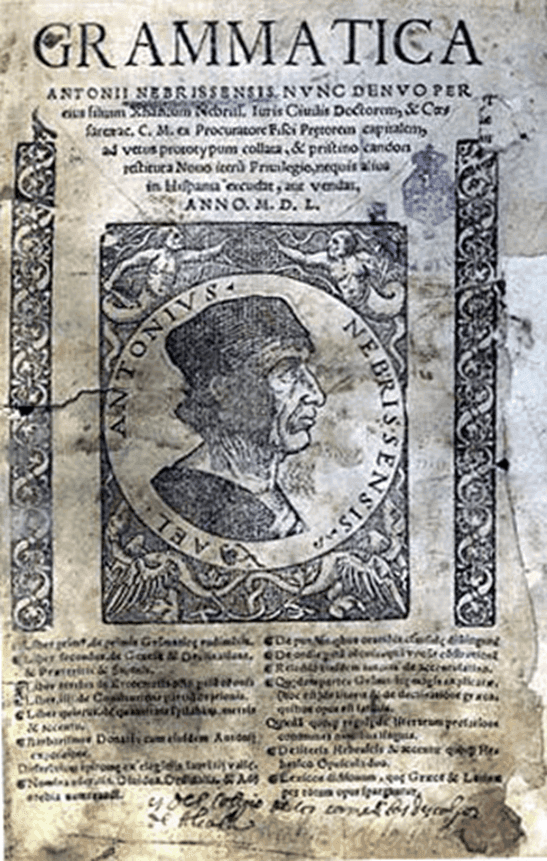 Gramática de la lengua castellana - Antonio de Nebrija