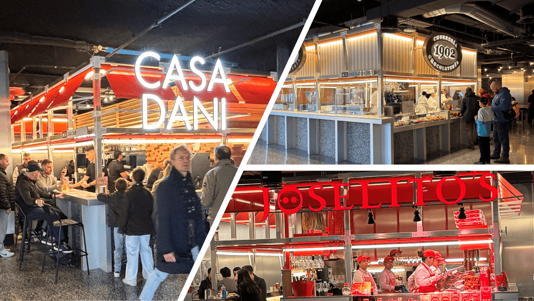 El Bernabéu market abrió sus puertas la semana del partido